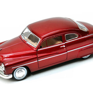 1949 Mercury Red 1/24 Diecast Model Car by Motormax