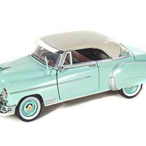 1950 Chevrolet Bel Air Green with Cream Top 1/24 Diecast Model Car by Motormax