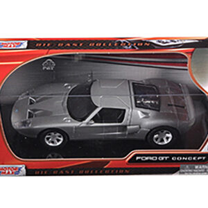 Ford GT Silver 1/24 Diecast Car Model by Motormax