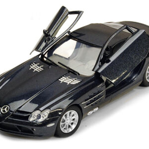 Mercedes Mclaren SLR Metallic Black 1/24 Diecast Model Car by Motormax