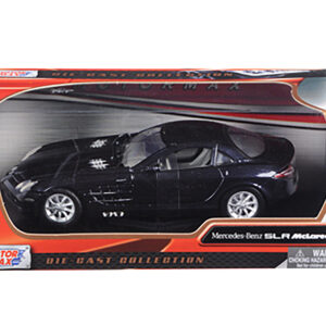 Mercedes Mclaren SLR Metallic Black 1/24 Diecast Model Car by Motormax