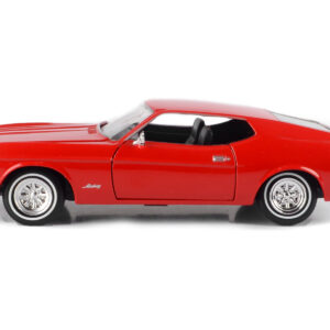 1971 Ford Mustang Sportsroof Red 1/24 Diecast Model Car by Motormax