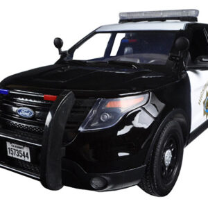 2015 Ford PI Utility Interceptor CHP California Highway Patrol 1/18 Diecast Model Car by Motormax