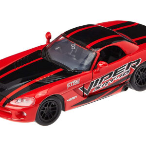 2003 Dodge Viper SRT-10 #8 Red with Black Stripes "GT Racing" Series 1/24 Diecast Model Car by Motormax