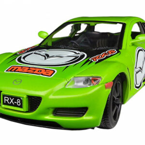 Mazda RX-8 #5 Green "GT Racing" Series 1/24 Diecast Model Car by Motormax
