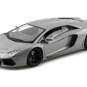 Lamborghini Aventador LP700-4 Gray Metallic 1/18 Diecast Model Car by Motormax