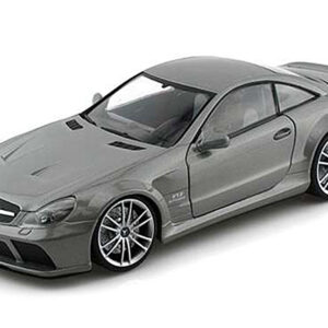 Mercedes SL65 AMG Black Series (R230) Grey 1/18 Diecast Model Car by Motormax