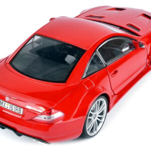Mercedes SL65 AMG Black Series (R230) Red 1/18 Diecast Model Car by Motormax