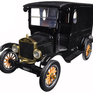 1925 Ford Model T Paddy Wagon Black 1/24 Diecast Model Car by Motormax