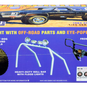 Skill 2 Model Kit 1984 GMC Pickup Truck (Molded in White) 