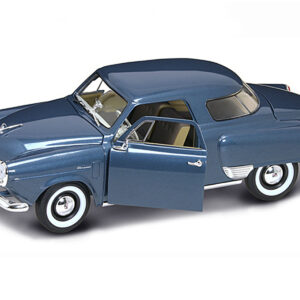 1950 Studebaker Champion Blue Metallic 1/18 Diecast Model Car by Road Signature