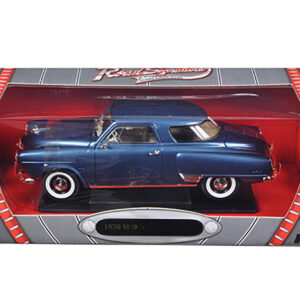 1950 Studebaker Champion Blue Metallic 1/18 Diecast Model Car by Road Signature