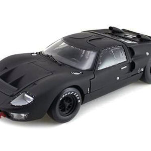 1966 Ford GT-40 GT40 MK 2 Matt Black 1/18 Diecast Car Model by Shelby Collectibles